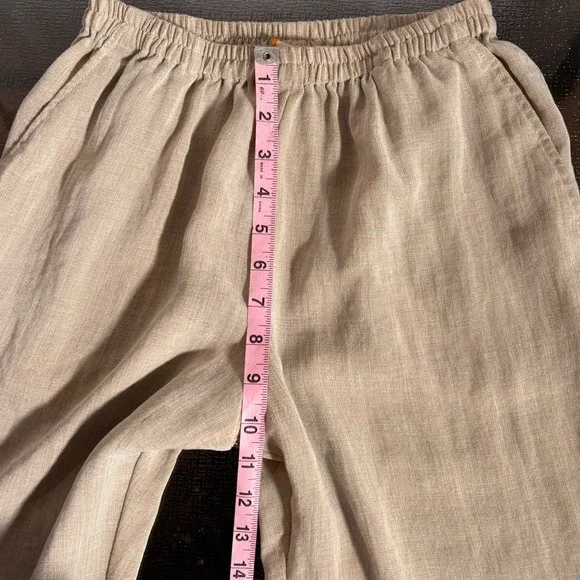 Vintage Fridaze Linen Pants Womens XS Resort Spring Break Beach Vacation Travel - Picture 5 of 8